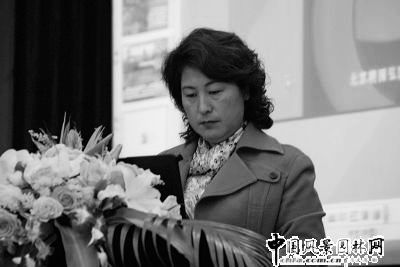 北京朝园弘园林绿化有限责任公司总经理崔幸鸾发言